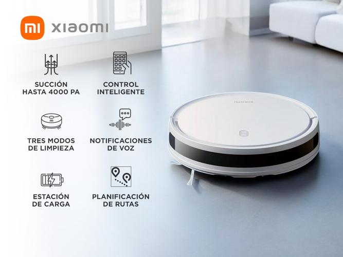 Aspiradora Trapeadora Mi Robot Xiaomi Vacuum E10 White BHR8329AT  - 1