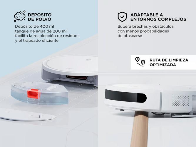 Aspiradora Trapeadora Mi Robot Xiaomi Vacuum E10 White BHR8329AT  - 2