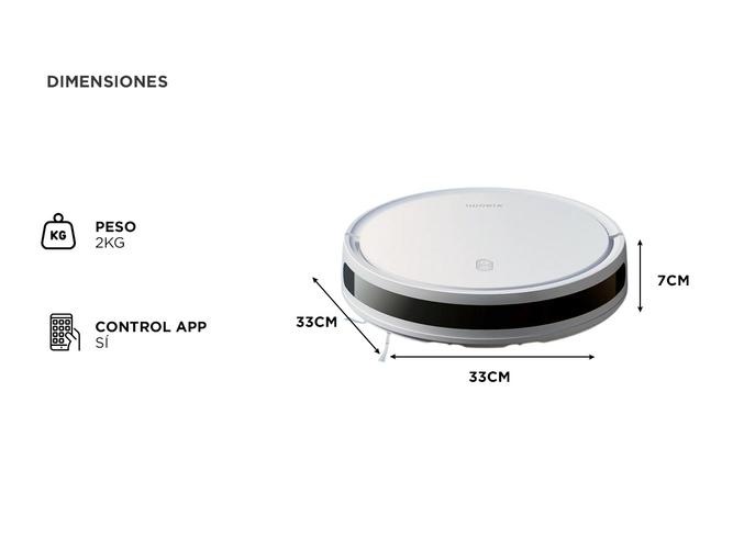 Aspiradora Trapeadora Mi Robot Xiaomi Vacuum E10 White BHR8329AT  - 4