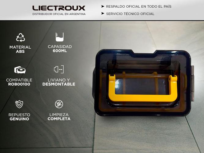 Repuesto Original Depósito de Polvo Aspiradora Robot Liectroux ZM-002 - 1