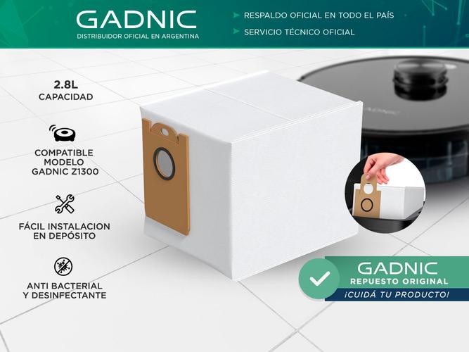 Repuesto Bolsa Recolectora Gadnic Para ROB00102 - 1