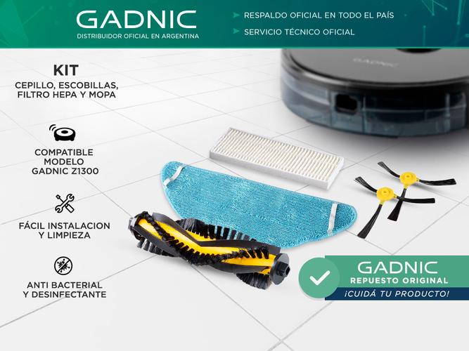 Kit de Repuesto Gadnic Para Aspiradora Robot ROB00102 - 1
