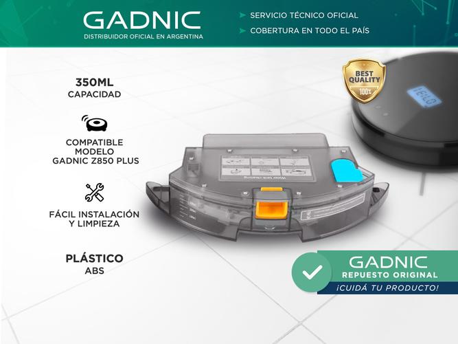 Repuesto Genuino Deposito de agua de Aspiradora GADNIC Z850 Plus - ROB00103 - 1