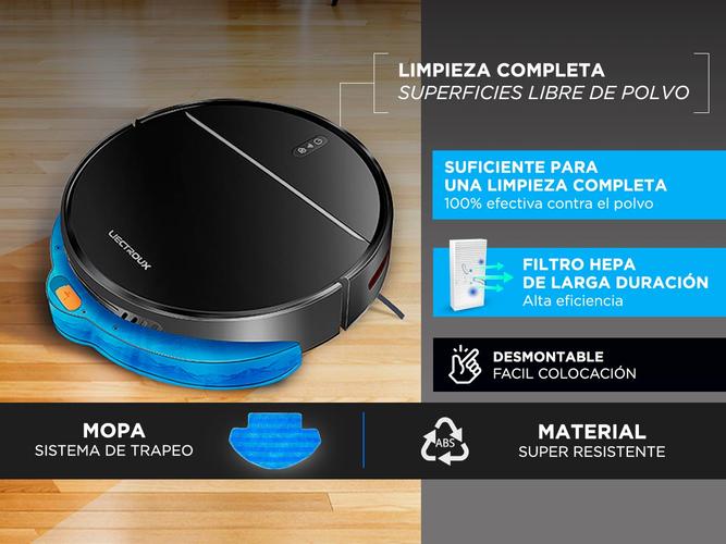 Kit de Repuestos Para Aspiradora Robot LIECTROUX M7S - 2