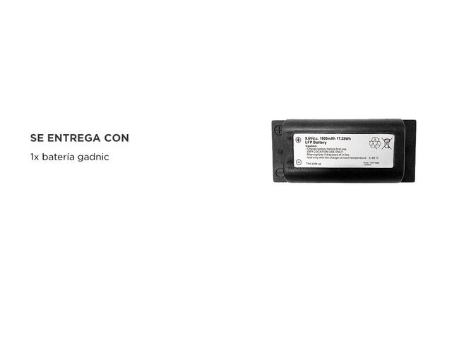 Repuesto original Bateria Gadnic de Aspiradora Robot ROB00501 -502 -503 - 3