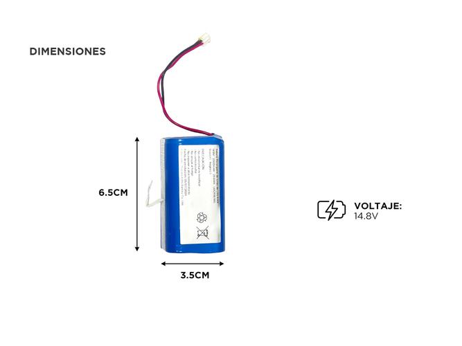 Repuesto de Batería Gadnic original Para Aspiradora robot ROB00507 - 3