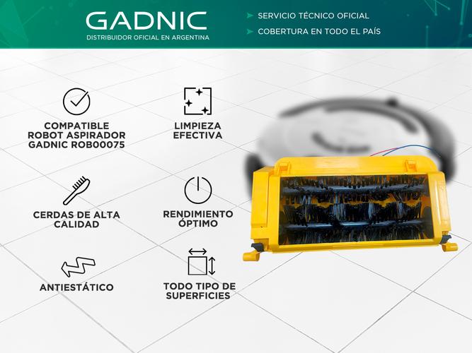 Cepillo Principal Gadnic de Aspiradora Robot ROB00075 - 1