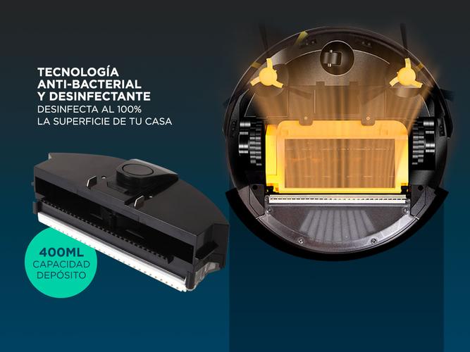Deposito De Polvo Aspiradora Robot Gadnic X550 Repuesto - 3