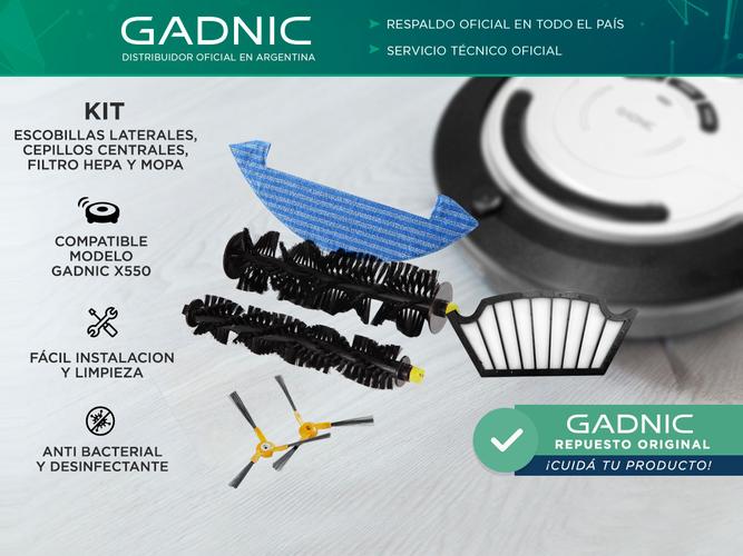 Kit de Repuestos Originales GADNIC Aspiradora X550 ROB00075 - 1