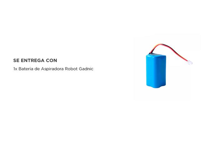 Batería de Aspiradora Robot Gadnic Repuesto 2600mah - 4