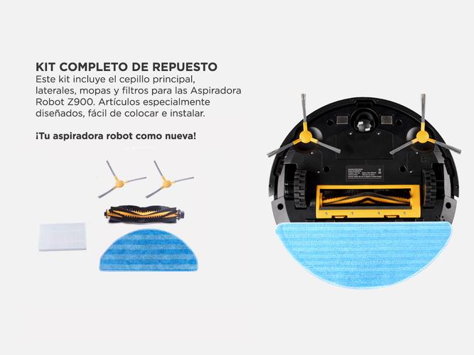 Kit de repuestos de Gadnic Aspiradora Robot Z900 - ROB00080 - 2