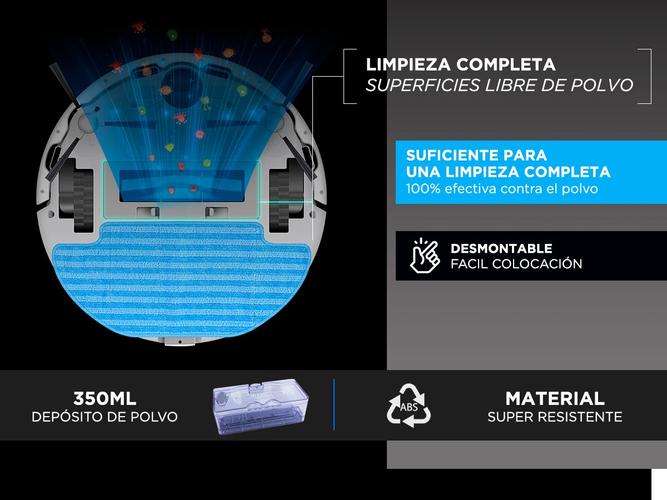Repuesto Genuino Deposito de agua de Aspiradora Liectroux ZK901 - ROB00085 - 2