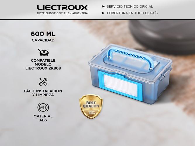 Repuesto Genuino Deposito de Polvo de Aspiradora Robot Liectroux ZK808 - 1