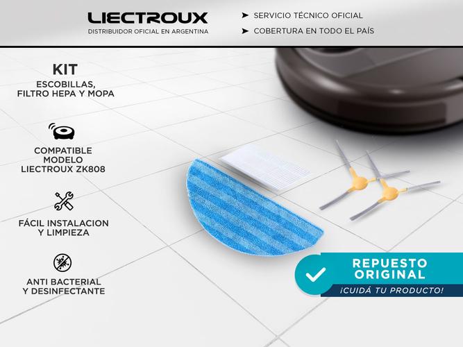Kit de Repuestos Originales de Aspiradora LIECTROUX ZK808 - ROB00086 - 1