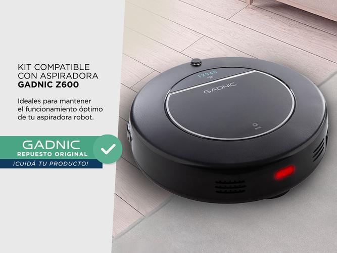 Kit Repuesto Original de Aspiradora Robot Gadnic Z600 ROB00087  - 2