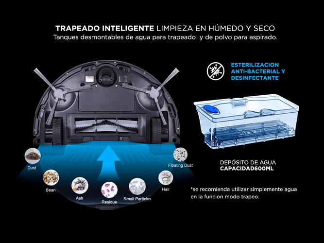 Repuesto Genuino Deposito de agua de Aspiradora GADNIC Z990 - 3