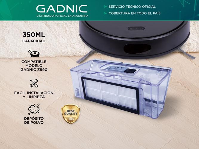 Repuesto Genuino Deposito de Polvo de Aspiradora GADNIC Z990 - 1