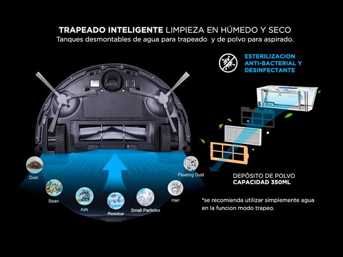 Repuesto Genuino Deposito de Polvo de Aspiradora GADNIC Z990 - 3