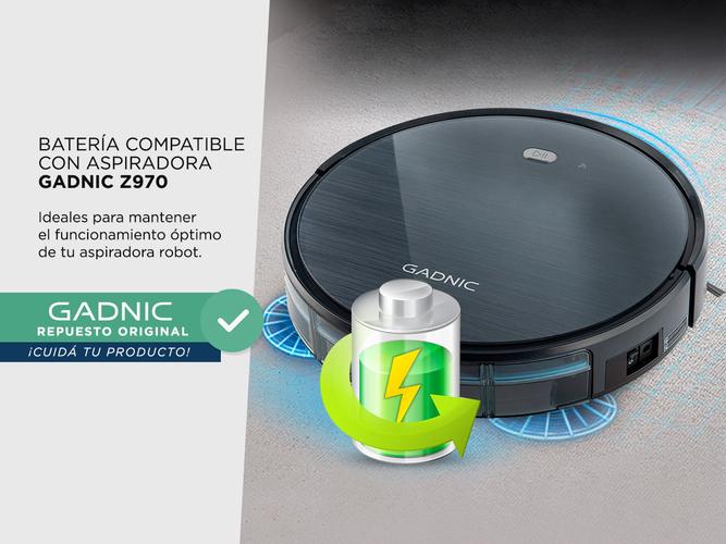 Repuesto Batería de Aspiradora Robot Gadnic Z970 - 2