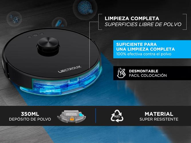 Deposito de Polvo 350ml Gadnic Para Aspiradora Robot Liectroux - ROB00099 - 2