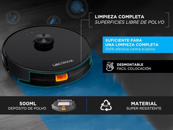  Deposito de Polvo 500ml Gadnic Para Aspiradora Robot Liectroux - ROB00099 - 2