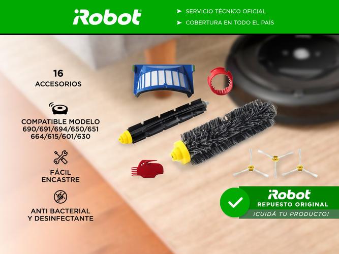 Kit De Repuesto Para Aspiradora Irobot Roomba 690 691 694 650 651 664 615 601 630 - 1