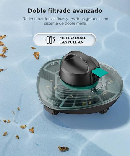 Robot Barrefondo Nataclor by Maytronics Niya Tracker 15 Automático Filtrado 70 Micras - 3