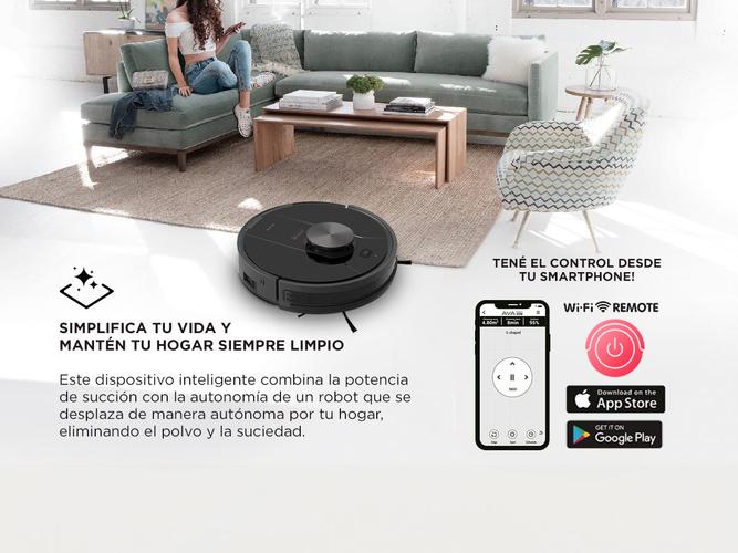 Aspiradora Robot Ava Pro Max Smart Tek Mopper - 2