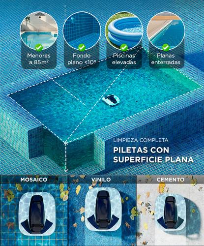 Robot Limpia Piletas Gadnic Inalámbrico Estacionamiento Automático - 4