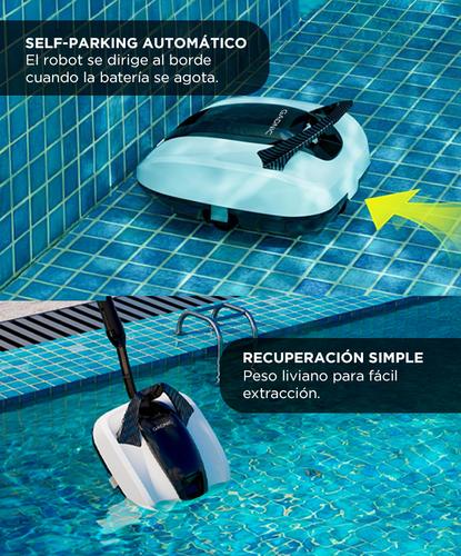 Robot Limpia Piletas Gadnic Inalámbrico Estacionamiento Automático - 5