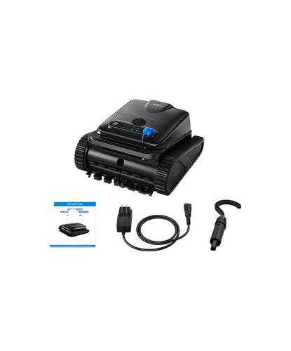 Robot Limpia Piletas Gadnic Barrefondos Inalámbrico 110W 4 Modos Pared Piso Linea de Agua - 6