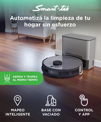 Aspiradora Robot Smart-Tek AVA PRO X Mapeo Láser Control Remoto App Móvil Depósito Automático Sensor Anticaída - 1