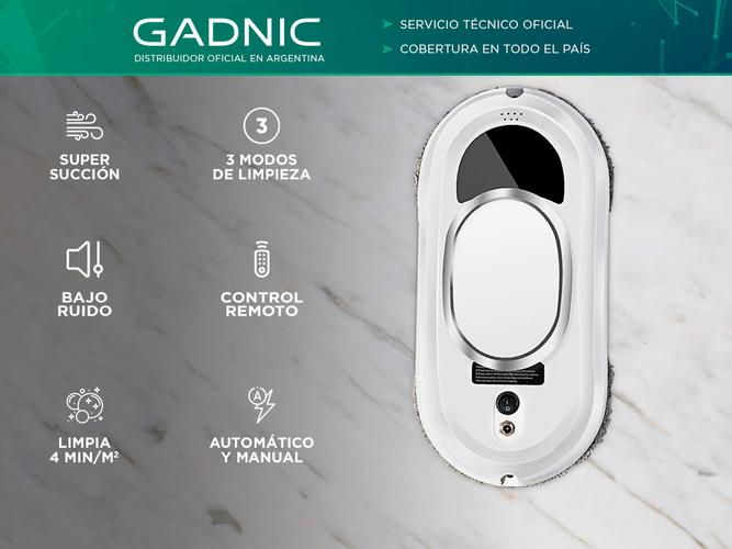 Robot Limpia Vidrios Gadnic 3 Modos de Limpieza - 1