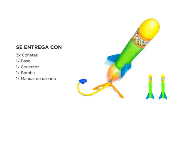 Lanzacohetes para niños Gadnic Con Bomba Lanzadora - 5