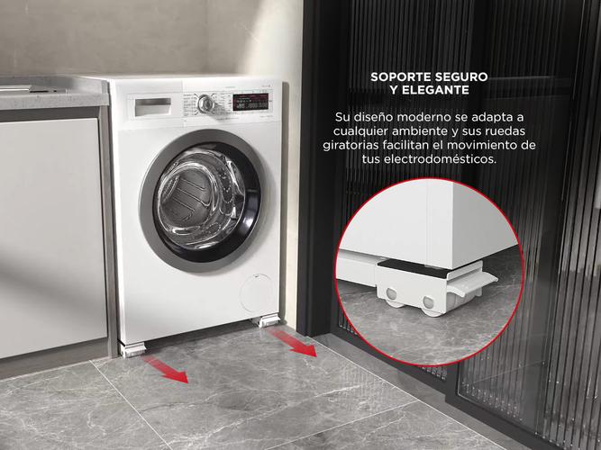 Carrito Extensible Gadnic Para Heladera Lavarropas Freezer  - 3