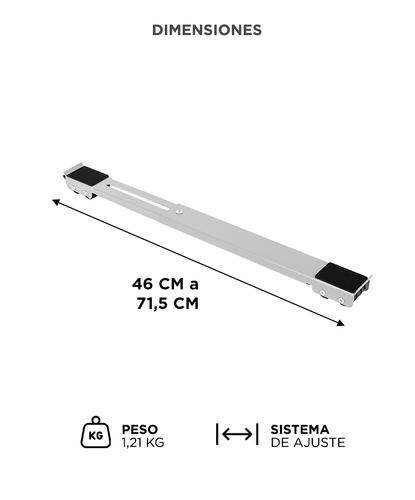 Carrito Extensible Gadnic Para Heladera Lavarropas Freezer  - 5