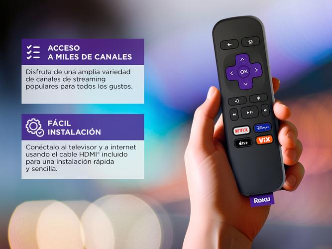 Reproductor De Streaming 4K Roku Full Hd Con Control Remoto - 2