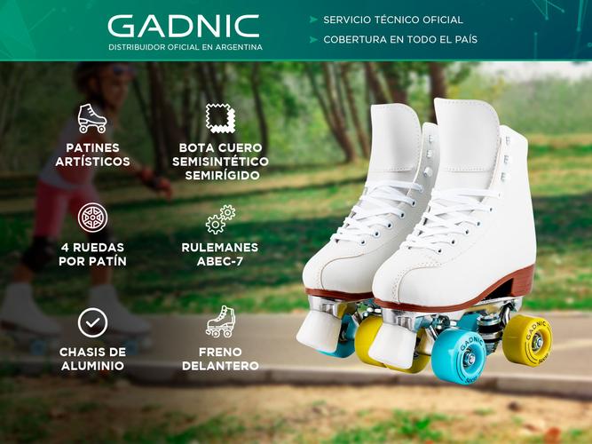 Patines Gadnic ARTI10 infantil 4 ruedas chasis Aluminio - 1