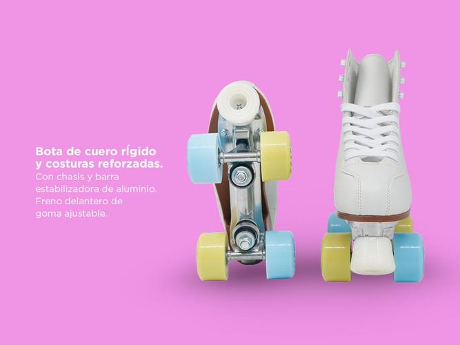 Patines Gadnic ARTI10 infantil 4 ruedas chasis Aluminio - 4