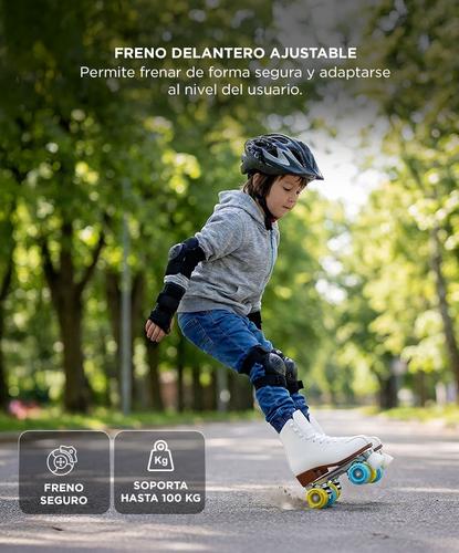 Patines Gadnic ARTI10 infantil 4 ruedas chasis Aluminio - 4