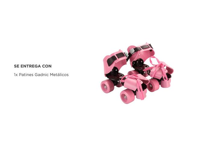 Patin Roller Extensible Gadnic 4 Ruedas Talle 28 al 41 - 5