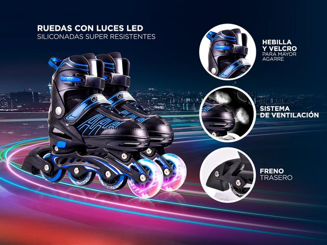 Roller Gadnic RL01 Profesional Aluminio Extensible Ruedas PU - 3