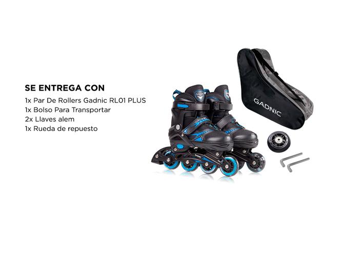 Roller Profesional Gadnic RL01 Plus Aluminio Extensible Ruedas PU - 6