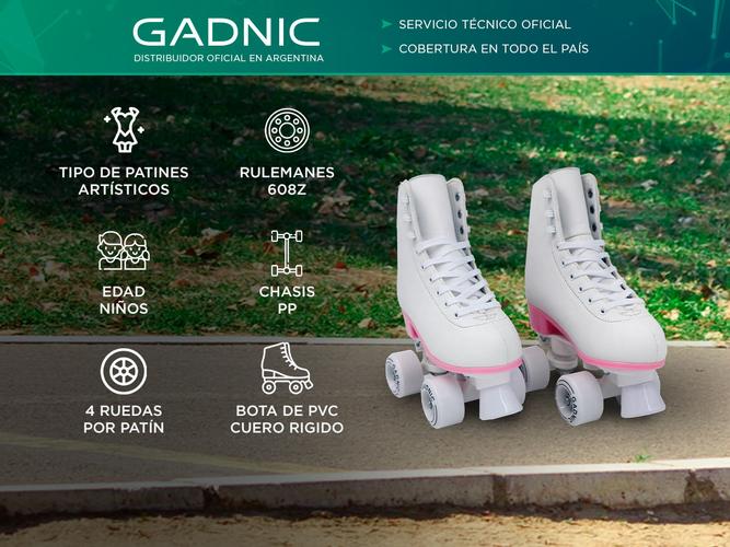Patines Gadnic ARTI8 infantil 4 ruedas chasis PP - 1