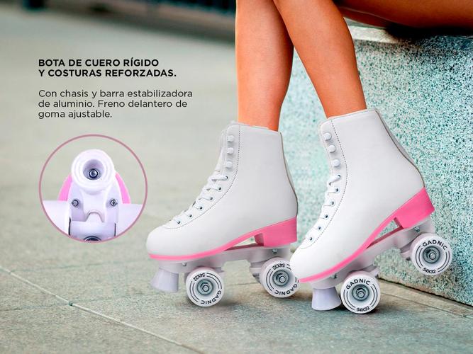 Patines Gadnic ARTI8 infantil 4 ruedas chasis PP - 3