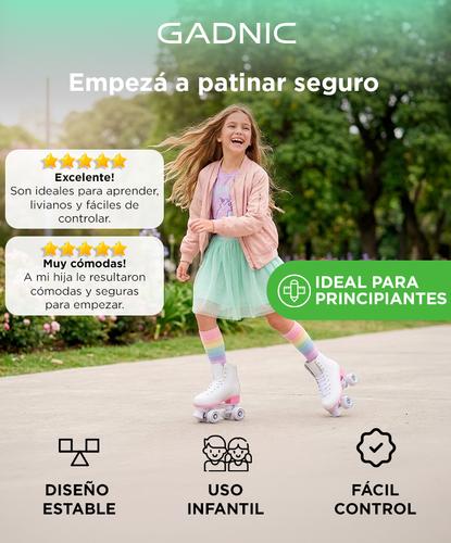 Patines Gadnic ARTI8 infantil 4 ruedas chasis PP - 1