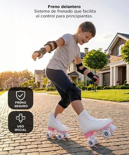 Patines Gadnic ARTI8 infantil 4 ruedas chasis PP - 4