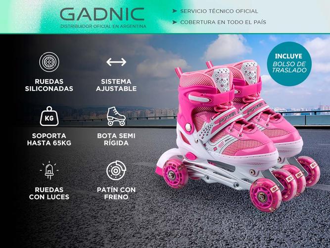 Rollers Para Niñas y Niños Extensibles Con Bolso  - 1