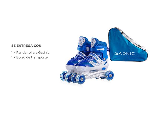Rollers Para Niñas y Niños Extensibles Con Bolso  - 6