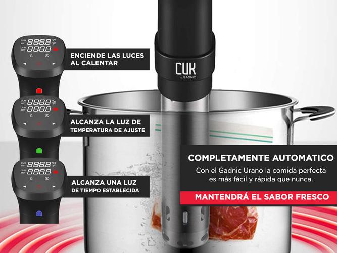 Roner Sous Vide Gadnic Urano 1100W Cocción Precisa - 3